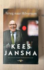 Kees Jansma - Terug naar Hilversum, Boeken, Kees Jansma, Ophalen of Verzenden, Zo goed als nieuw, Sport