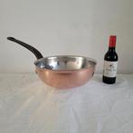 Bourgeat Dikwandige koperen horeca pan sauspan, Huis en Inrichting, Keuken | Potten en Pannen, Ophalen of Verzenden, Gebruikt