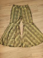 Gouden broek Carnaval ABBA jaren 70, Carnaval, Maat 42/44 (L), Nieuw, Ophalen of Verzenden