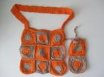 Gehaakte patchwork tas en etui, handgemaakt, Hobby en Vrije tijd, Breien en Haken, Oosterveldweg 15, 7274 DZ, Verzenden, Overige typen