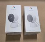 Google Nest Cam indoor - 2 stuks (1 ongebruikt, 1 gebruikt), Ophalen of Verzenden, Zo goed als nieuw