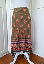 IBZ nieuwe olijfgroene hippie high low rok maat 3 = XL XXL, Kleding | Dames, Maat 46/48 (XL) of groter, Ophalen of Verzenden, Groen