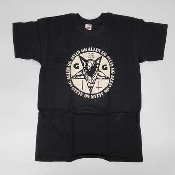 GG Allin Shirt T-Shirt S Zwart - War in my Head beschikbaar voor biedingen