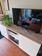 Ikea besta toppaneel meubelpaneel bruin eiken 180 X 40, Ophalen, Gebruikt, 150 tot 200 cm, Eikenhout