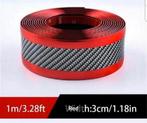 Auto Sticker 1m 3m breed Carbon Rubber Protector €15,00, Auto diversen, Ophalen of Verzenden, Nieuw