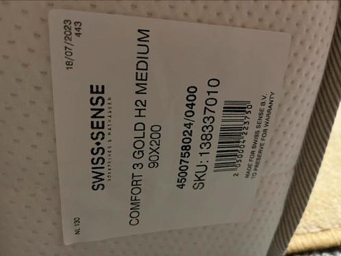 Swiss Sense comfort medium, Huis en Inrichting, Slaapkamer | Matrassen en Bedbodems, Zo goed als nieuw, 200 cm, Eenpersoons, Ophalen