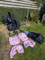 Dubbele kinderwagen Bugaboo Donkey, Ophalen, Zo goed als nieuw, Bugaboo, Verstelbare duwstang