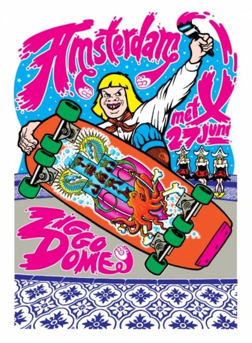 Pearl Jam Amsterdam 27-6-2012 originele concert poster, Verzamelen, Muziek, Artiesten en Beroemdheden, Nieuw, Poster, Artwork of Schilderij