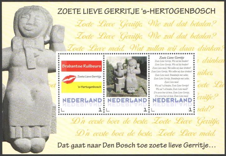 Postzegels Zoete lieve Gerritje, Postzegels en Munten, Postzegels | Nederland, Postfris, Na 1940, Ophalen of Verzenden