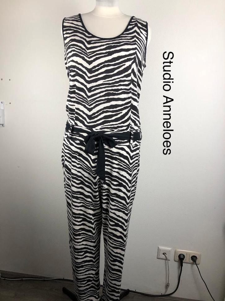 Studio Anneloes Jumpsuit  (mt: 42) 18,2/8058, Kleding | Dames, Jumpsuits, Zo goed als nieuw, Maat 42/44 (L), Zwart, Ophalen of Verzenden