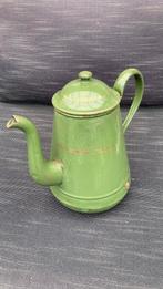 Brocante vintage emaille koffiekan theepot, Antiek en Kunst, Antiek | Emaille, Ophalen of Verzenden