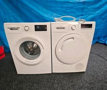 Bosch wasmachine en droger in nieuwstaat energiezuinig.  beschikbaar voor biedingen