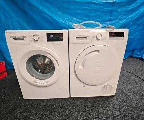 Bosch wasmachine en droger in nieuwstaat energiezuinig., Witgoed en Apparatuur, Wasmachines, Zo goed als nieuw, Voorlader, 6 tot 8 kg