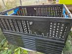 7 Opvouwbare plastic krat - 60x40x20 cm, Doe-het-zelf en Verbouw, Kratten en Dozen, Ophalen