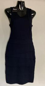Marineblauw nauwsluitende jurk, Blauw, Nieuw, Ophalen of Verzenden, Boven de knie