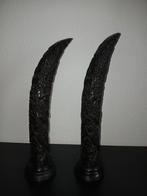 Set Chinese  hoornen 38cm 1,25kg, Antiek en Kunst, Ophalen of Verzenden