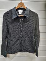 blouse zwart met drukknopen maat 44, Ophalen of Verzenden, 'T Olde Gre-j, Info@toldegrej.nl, Endepoelstraat 20f Didam