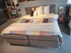 Auping hotel Revive bed 180x200, Huis en Inrichting, Slaapkamer | Bedden, Bruin, Ophalen of Verzenden, 180 cm, 200 cm