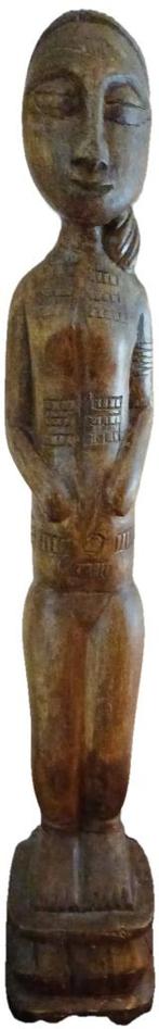 Tribal houten object, Ophalen