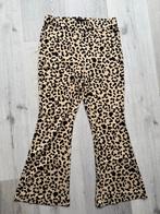 Vero Moda Flaired Broek L Panterprint, Beige, Maat 42/44 (L), Ophalen of Verzenden, Zo goed als nieuw