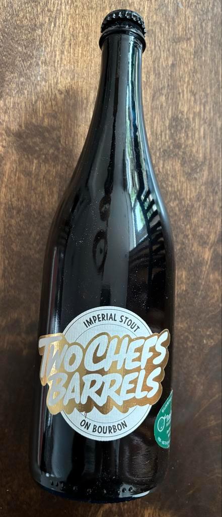 Two Chefs Barrel Bourbon Imperial Stout bier, Verzamelen, Biermerken, Nieuw, Overige typen, Overige merken, Ophalen of Verzenden