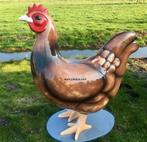 kip -haan -polyester beeld, Ophalen of Verzenden, Nieuw, Kunststof, Dierenbeeld