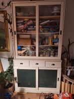 Witte buffetkast, Ophalen, Gebruikt, 100 tot 150 cm, 200 cm of meer