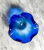 Blauw murano glas schaaltje zwaar glas, Antiek en Kunst, Ophalen of Verzenden