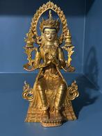 Goudkleurig Boeddhabeeld, Ophalen of Verzenden