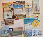 Diverse reisbescheiden ( KLM, PAA, AA)  Round-the-World 1959, Ophalen of Verzenden, Gebruikt, Overige typen