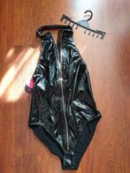 Nieuw - Sexy zwarte lakbody Hunkemoller S, Kleding | Dames, Ondergoed en Lingerie, Hunkemöller, Ophalen of Verzenden, Zwart, Body of Korset