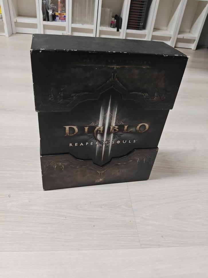 Diablo III Reaper of Souls PC Collector's edition Big box, Spelcomputers en Games, Games | Pc, Zo goed als nieuw, Avontuur en Actie
