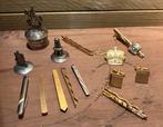 Vintage heren accessoires: stropdas spelden, manchetknopen, Kleding | Heren, Stropdassen, Ophalen of Verzenden, Gedragen