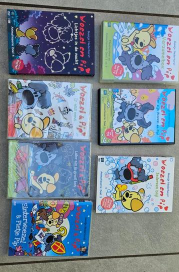 Woezel en Pip Dvd's 1 t/m 6 incl. sint beschikbaar voor biedingen