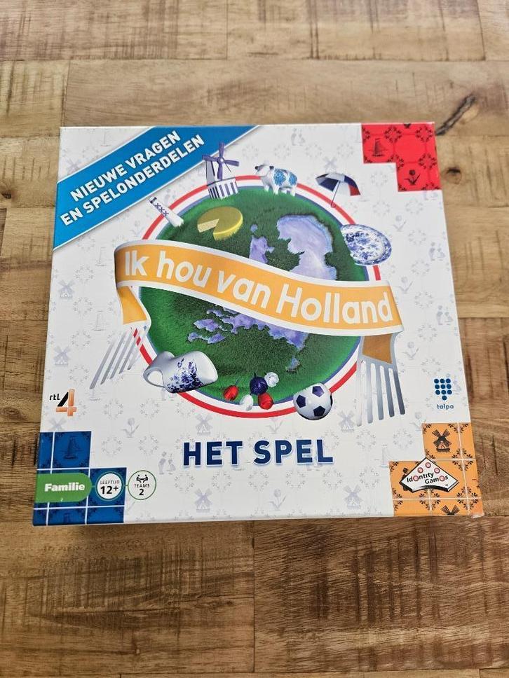 Bordspel Ik hou van Holland, Hobby en Vrije tijd, Gezelschapsspellen | Bordspellen, Zo goed als nieuw, Een of twee spelers, Ophalen of Verzenden