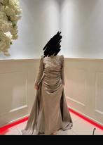 Elegante Galajurk, Maat 38/40 (M), Galajurk, Beige, Ophalen of Verzenden