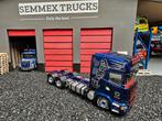 Samengestelde b keus scania van tekno, Hobby en Vrije tijd, Modelauto's | 1:50, Ophalen, Zo goed als nieuw, Bus of Vrachtwagen