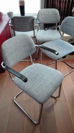 Vintage eetkamerstoel en zeker geen gispen, Ophalen, Metaal, Gebruikt, Vijf, Zes of meer stoelen