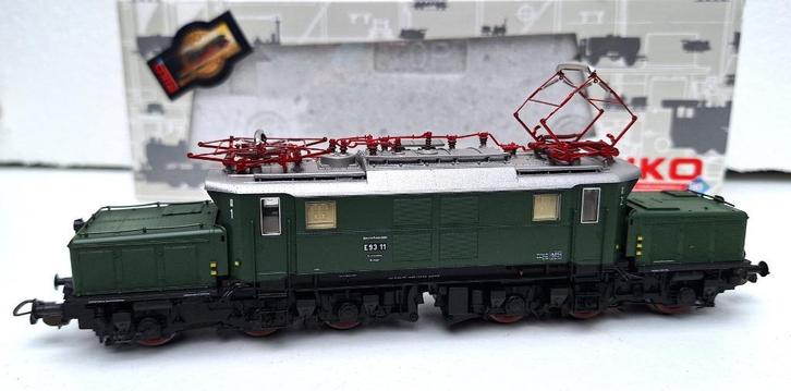 PIko 51290 DB Eko E93 11analoog/digitaal wisselstr als nieuw, Hobby en Vrije tijd, Modeltreinen | H0, Zo goed als nieuw, Locomotief