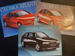 3 Leaflets Irmscher Opel Astra & Calibra 1992, Ophalen of Verzenden, Zo goed als nieuw, Opel