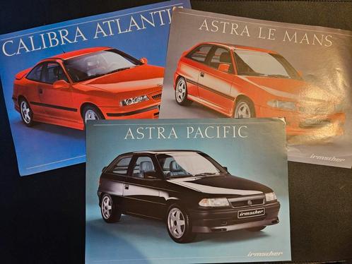 3 Leaflets Irmscher Opel Astra & Calibra 1992, Boeken, Auto's | Folders en Tijdschriften, Zo goed als nieuw, Opel, Ophalen of Verzenden