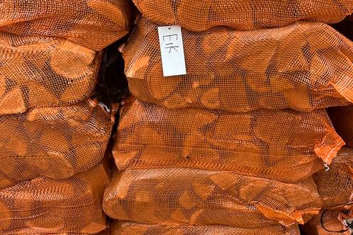 Openhaardhout in netzakken keuze uit eik berk es of haagbeuk, Tuin en Terras, Haardhout, Minder dan 3 m³, Ophalen of Verzenden