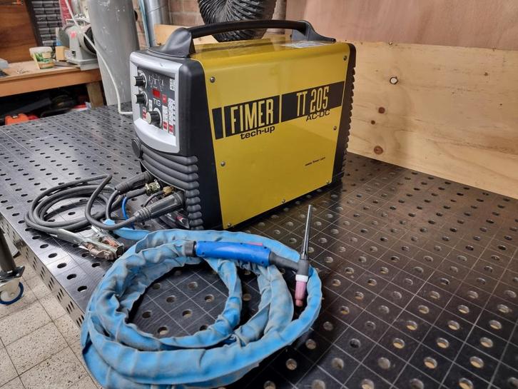 TIG Lasapparaat Staal/RVS/Alu + Argon Fles + RVS  KAR !!!, Doe-het-zelf en Verbouw, Gereedschap | Lasapparaten, Tig, 150 tot 250 ampère