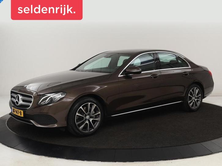Mercedes-Benz E-klasse 350e Avantgarde | Leder | Luchtvering, Auto's, Mercedes-Benz, Bedrijf, Te koop, E-Klasse, ABS, Airbags