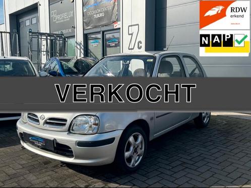 Nissan Micra 1.0 AUTOMAAT | NIEUWE APK | NAP |, Auto's, Nissan, Bedrijf, Micra, Airbags, Metallic lak, Radio, Startonderbreker