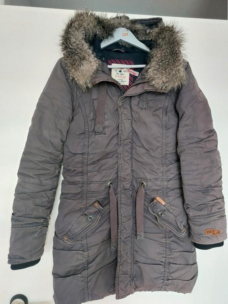Dames parka van Khujo, moet nieuwe rits vandaar koopje, Kleding | Dames, Jassen | Winter, Gedragen, Ophalen of Verzenden