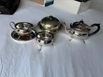Silverplated thee servies, Antiek en Kunst, Antiek | Goud en Zilver, Ophalen of Verzenden