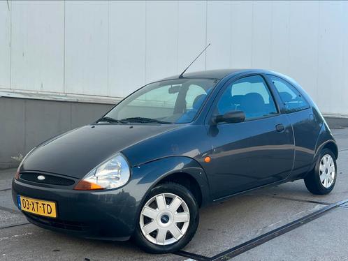 Ford Ka 1.3 I 44KW 2007 Grijs AIRCO/ELEKTRISCHE RAMEN, Auto's, Ford, Bedrijf, Ka, ABS, Airbags, Airconditioning, Alarm, Boordcomputer