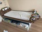 Boot bed 1 persoons inclusief matras, Kinderen en Baby's, Zo goed als nieuw, 85 tot 100 cm, Ophalen, Matras