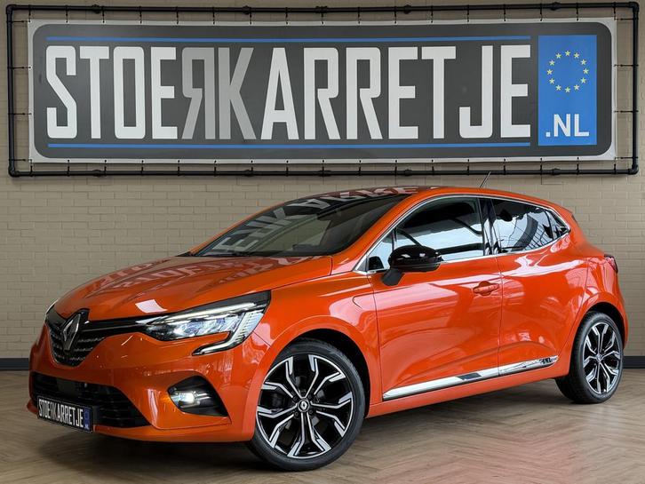 Renault Clio 1.0 TCe 90pk Automaat | Groot Navi | 360 | 17", Auto's, Renault, Bedrijf, Te koop, Clio, 360° camera, ABS, Airbags